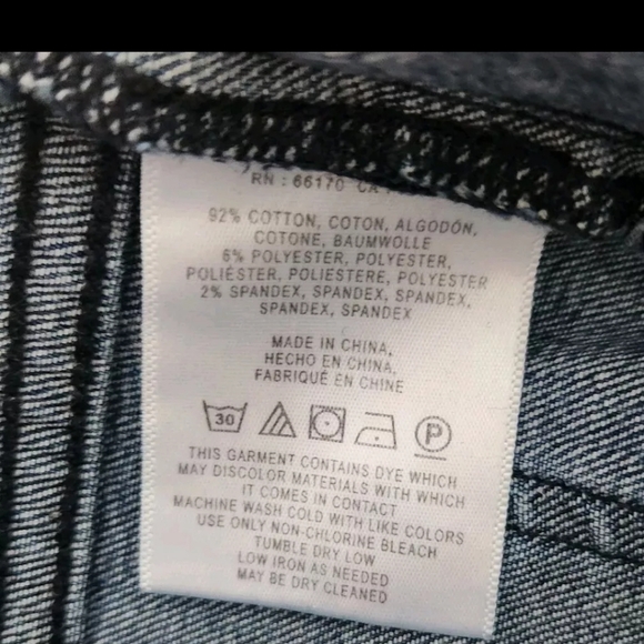 Pilcro And The Letterpress Stet Leather Trim Pockets High Rise Jeans Size 28 - Picture 10 of 10